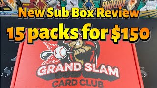 New Football Repack Review ! Grand Slam Card Club All Star Box - 15 packs for $150