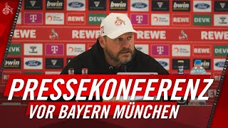 LIVE: Pressekonferenz mit Steffen BAUMGART vor Bayern München | 1. FC Köln | Bundesliga