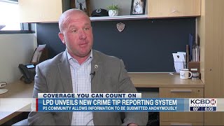 Lubbock Police Department unveils new crime tip reporting system