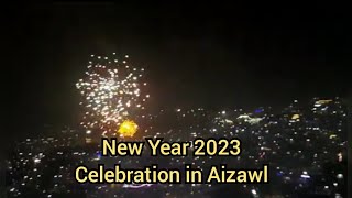 2023 kumthar (new year) celebration in Aizawl