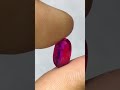 natural curandam ruby from afghanistan