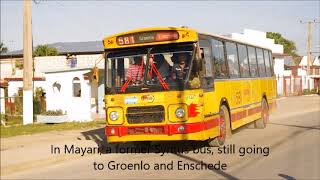 Dutch buses on Cuba, 2013