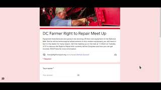 Inviting all farmers: Washington, DC meetup on Tuesday