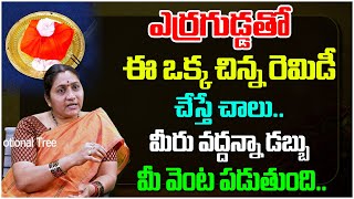 ఎర్రగుడ్డతో ఈ చిన్న రెమిడీ చేస్తే చాలు..డబ్బు మీ వెంట పడుతుంది| Nittala Kiranmayi | Devotional Tree