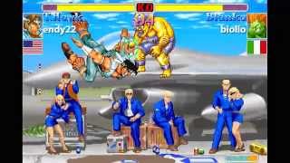 SSF2T GGPO Casuals - endy22 (Ryu, T.Hawk) vs. Biollo (Dhalsim, Blanka, E.Honda)