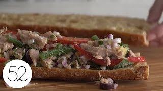 Pan Bagnat: A French Tuna Salad Sandwich