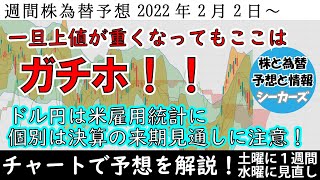 【日経平均・ドル円・ダウ・ナスダックの予想】強気見通しの株式相場と選別進む個別銘柄、ドル円は週末の雇用統計に要注意！【週間株為替予想】