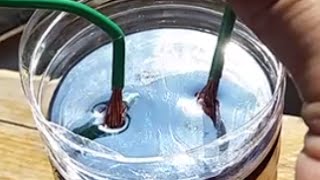 Spinning Mercury With Magnet and Electricity