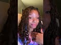 halle bailey instagram live 2 28 2022