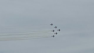 Aerial display by the RAAF Roulettes at the Adelaide 500