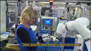 Cobots : quand les robots viennent au secours des ouvriers ! - La Quotidienne