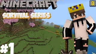 A new journey begins|Minecraft survival Series started Episode 1