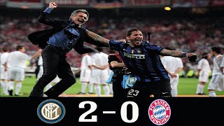 Inter Milan 2-0 Bayern Munich UCL Final 2010●Jose Mourinho Tactical Masterclass● Classic Match