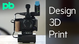 Design & 3D Print Top Handle, Battery Enclosure for the Sony ZV-1 Small Rig Cage