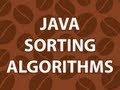 Java Sort Algorithm