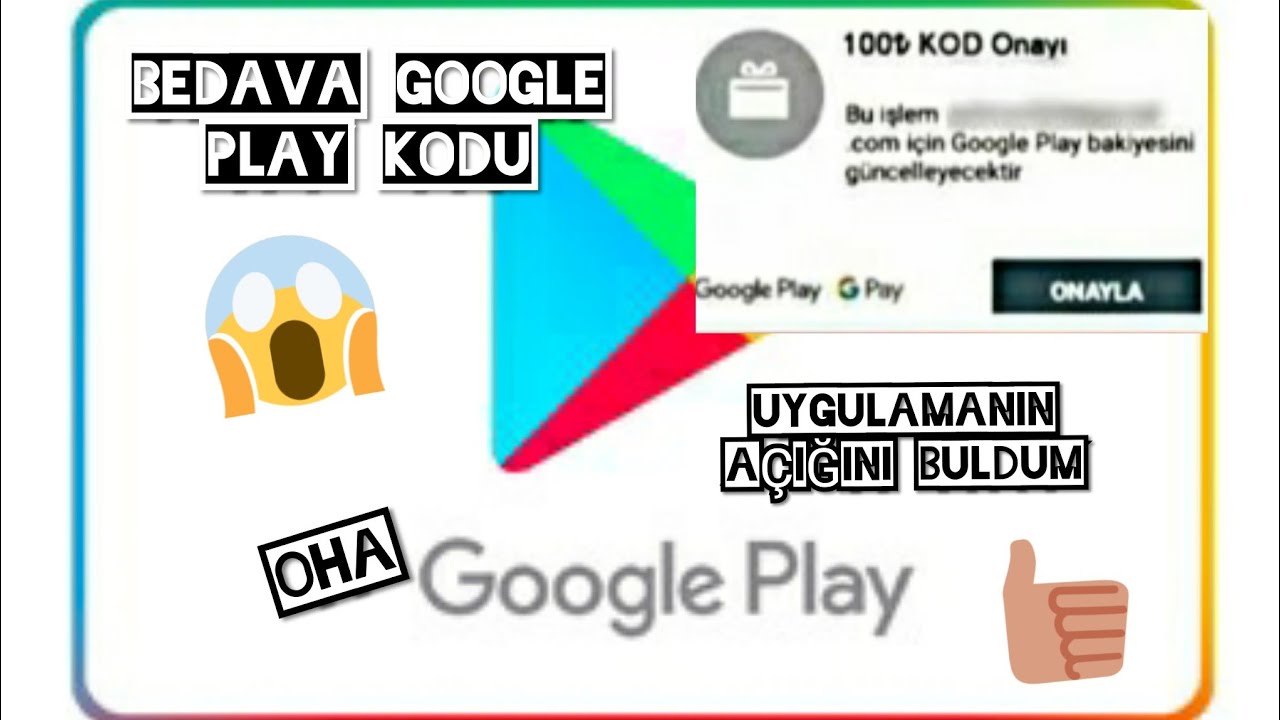 Bedava Google Play Kodu Nasıl Alınır??🤔 Uygulamanın Açığını Buldum ...