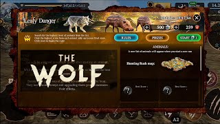 the wolf - Rush Comp Dark Forest Map || will i win this time 🤪❗