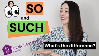 SO and SUCH What s the difference IMPROVE your ENGLISH