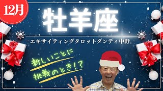 【牡羊座💫12月の運勢】新しいことに挑戦の時！？〜12月あなたの運命〜