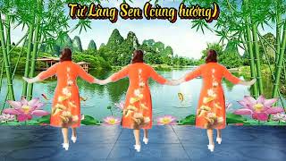 TỪ LÀNG SEN _ CÙNG HƯỚNG _ Múa dân vũ _ Biên đạo mới, dễ tập 😘❤️💃