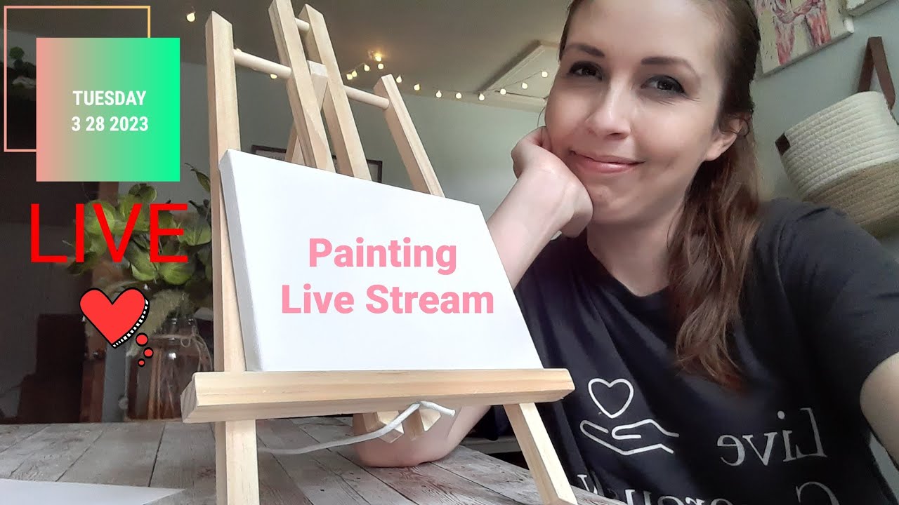 Painting Live Stream Come Paint A Blue Jay With Me Youtube