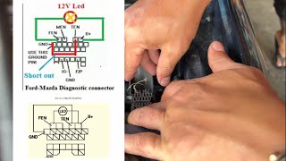 Cách đọc mã lỗi OBD 1 dòng xe đời củ (Ford-Mazda)