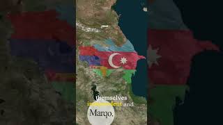 Why do Azerbaijan and Armenia hate each other? #shorts #geopolitics #maps #politics #history