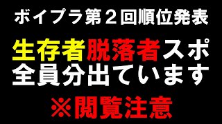 ※閲覧注意【ボイプラ】第２回順位発表のスポがかなりリアル！覚悟して見てください！BOYS PLANET]