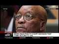 Mixed reaction to court ruling that Zuma return to jail