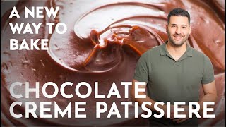 How to make chocolate Creme Patissiere (Rich Chocolate Custard)