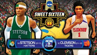 SHOCKING THE COLLEGE BASKETBALL WORLD! STETSON IN THE SWEET 16! | NCAA Basketball 10 | EP. 56