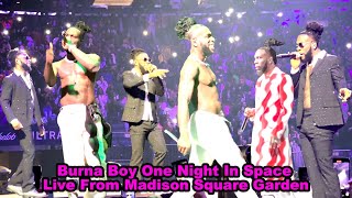 Burna Boy One Night In Space Live From Madison Square Garden (FULL SHOW 4K) VIP