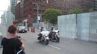 G20 motorcade Toronto 2010
