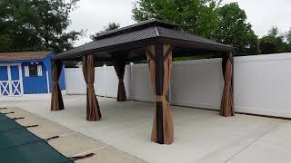 EROMMY 12x20 Hardtop Metal Gazebo - does it live up to the hype?