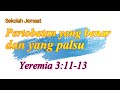 Yeremia 3:11-13