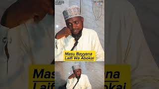 HUKUNCIN BASU BAYYANA LEFI WA ABOKAI || Malam Abdulhamid Aliyu Yola #bayyanalefi #aikatalaifi