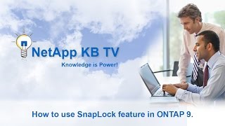 How to use SnapLock feature in ONTAP 9