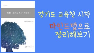 임용고시 2차 준비 - 경기도 교육청 시책 마인드맵 정리하기(2019년버전)