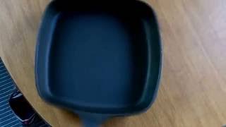 WagnerWare Sidney -O- Square Cast Iron Skillet... Spinner