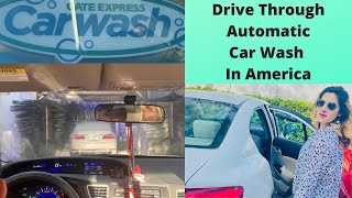 AUTOMATIC CAR WASH IN USA | DRIVE THROUGH |TOUCHLESS |QUICK CAR WASH