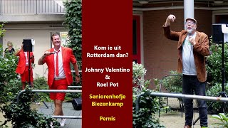 'Roel neemt een kijkje' - Johnny Valentino \u0026 Roel Pot op Seniorenhofje Biezenkamp / Pernis