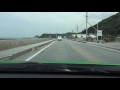 4k　国道58号　北行き　等速　沖縄県名護市→大宜味村→国頭村・辺戸岬