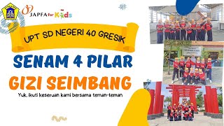 SENAM 4 PILAR GIZI SEIMBANG - UPT SD NEGERI 40 GRESIK - JAPFA FOR KIDS 2024