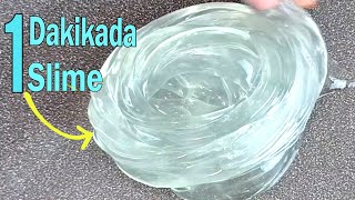 1 Dakikada Slime Nasıl Yapılır Tutkalsız Borakssız Slime