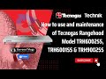 How to use and maintenance of Tecnogas Rangehood Model TRH6002SS, TRH6001SS & TRH9002SS - W/ TIPS #7