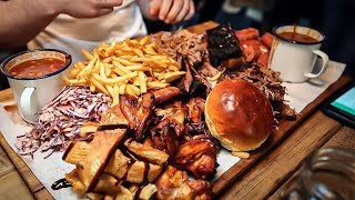 HUGE BBQ PLATTER CHALLENGE | BeardMeatFood