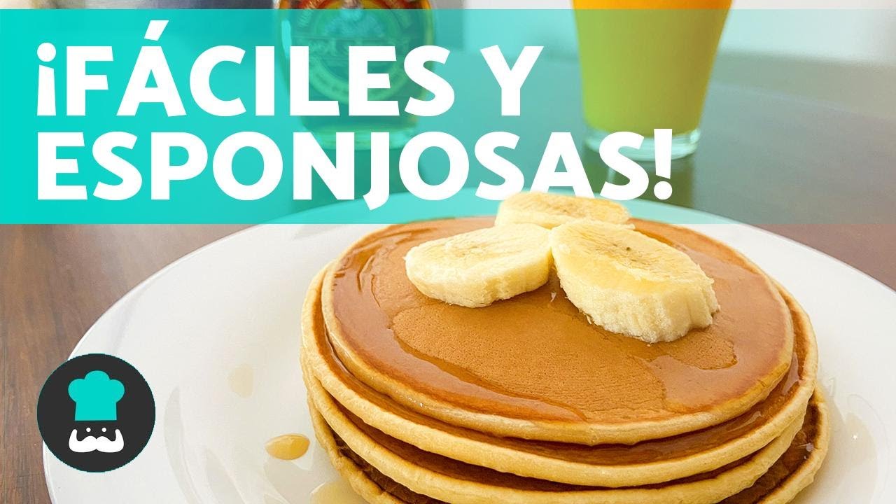 Panqueques Esponjosos (Hotcakes) 🥞😍 - ¡Receta Fácil Y Casera! - YouTube