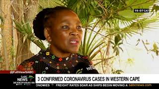 Coronavirus | Three confirmed COVID-19 cases in Western Cape