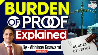 Understanding Burden of Proof | Criminal Trial | Civil Procedure | BSA | By Abhinav