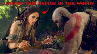 damn this baddie witch | baddie in the woods | GOD OF WAR | god of war gameplay | PART 3